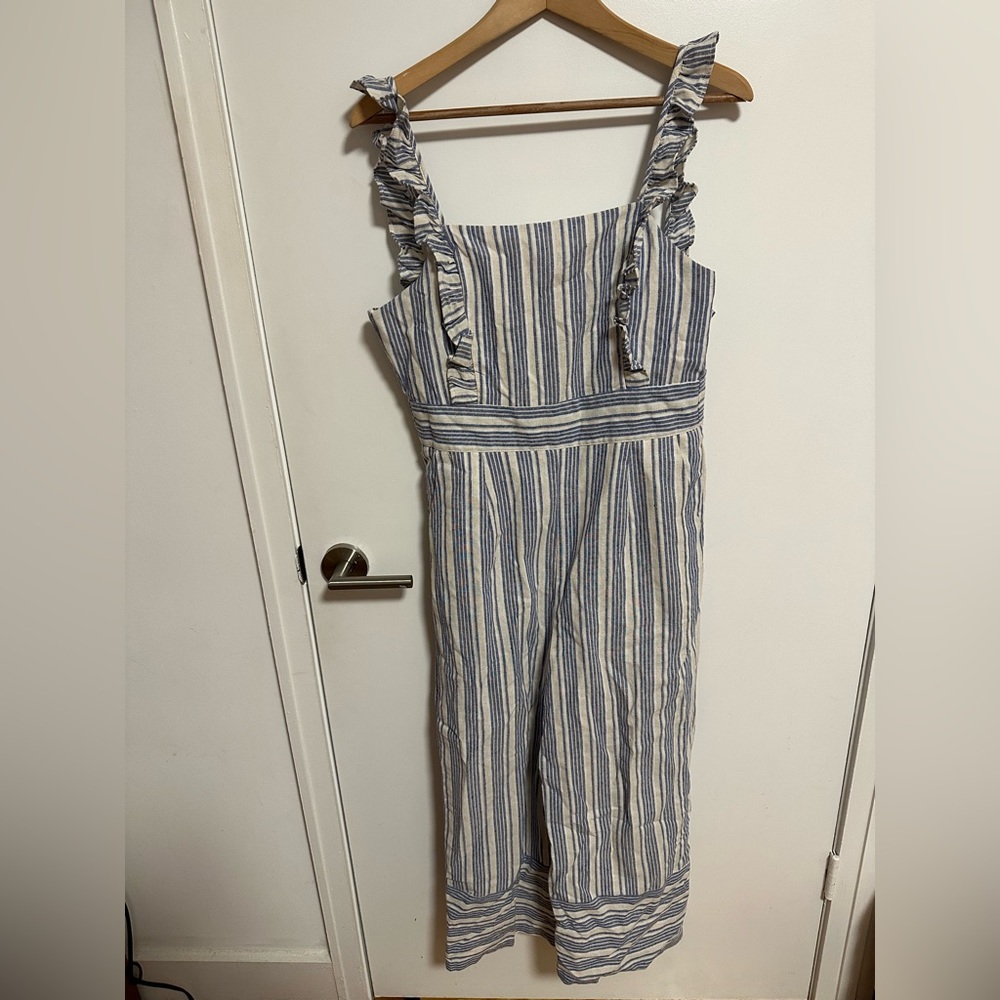 Striped jumpsuit